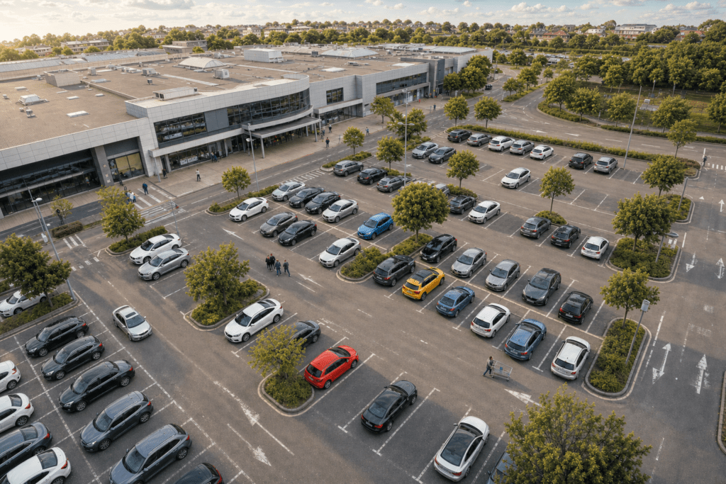 Parkplatzüberwachung mit CCTV: Wann Kameras sinnvoller sind als ANPR