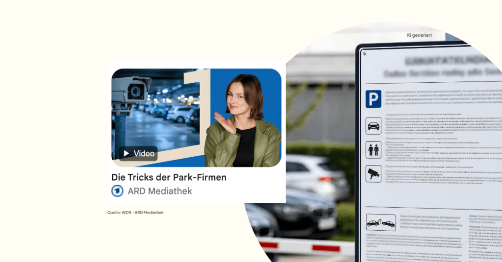 WDR-Beitrag „Tricks der Park-Firmen“: Was stimmt, und was fehlt